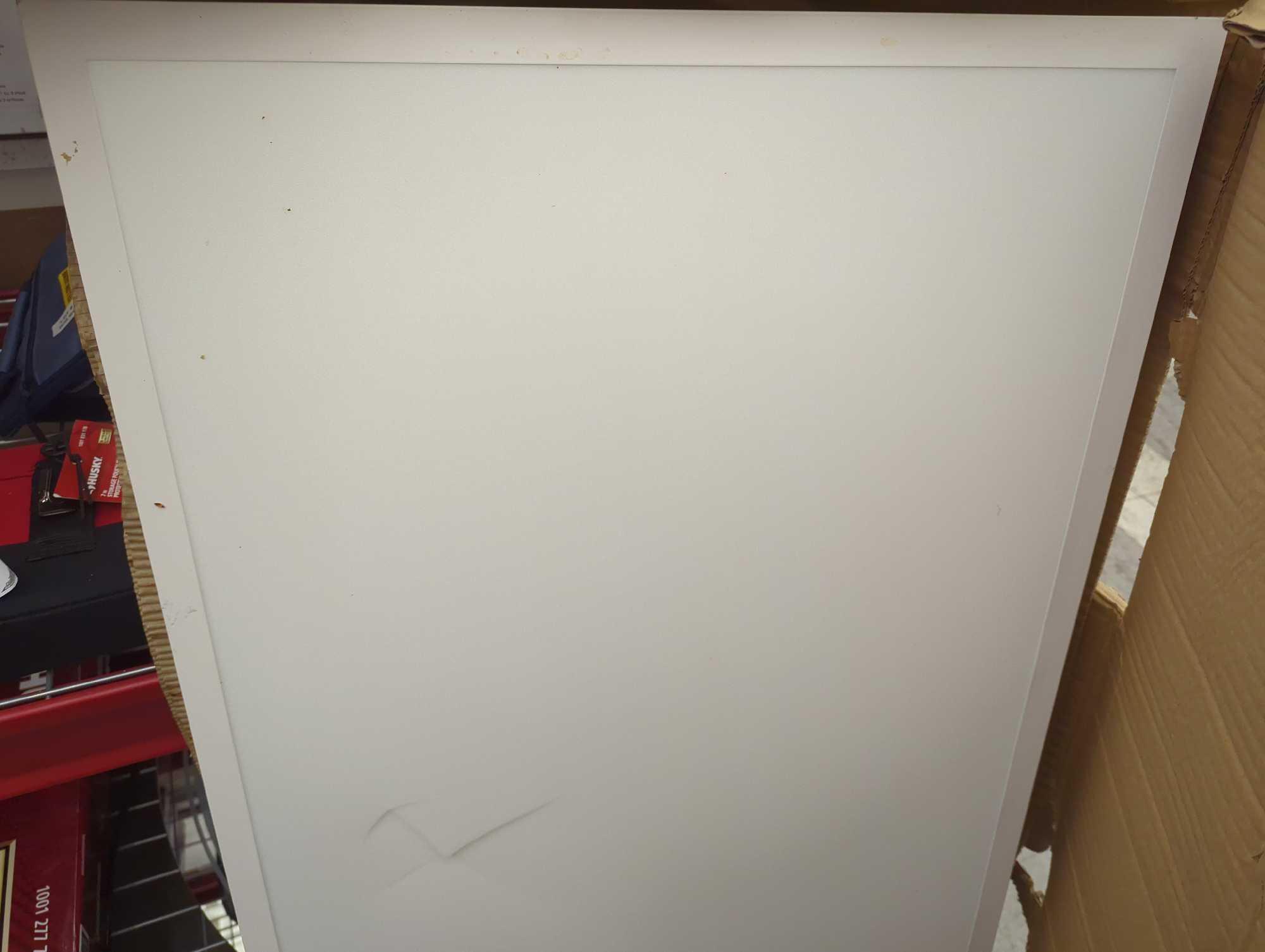 Metalux 2 ft. x 4 ft. 4500 Lumens Integrated LED Flat Panel Light 4000K, Appears to be Used Is