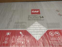 GAF Weatherside Profile14 14-5/8 in. x 32 in. Fiber-Cement Siding Shingle (11-Bundle), Appears to be