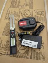 Lot of 2 Items To Include, Husky Digital Sliding T-Bevel/Angle Finder Appears to be New Out of the