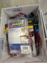 (Left Open For Preview) Medium Flat Rate Box Lot Of Assorted Items To Include, Defiant 3 Pack LED