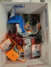 (Left Open For Preview) Medium Flat Rate Box 10.8 Lbs Lot Of Assorted Items To Include, Box Of