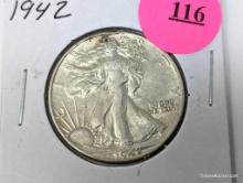 1942 Half Dollar - Walking Liberty