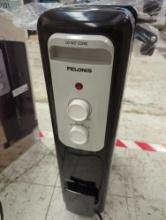 Pelonis 1,500-Watt Oil-Filled Radiant Electric Space Heater with Thermostat, Appears to be New in