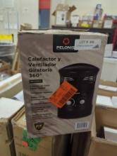 Pelonis 1500-Watt 360... Surround Fan Heater, Retail Price $49, Appears to be New, What You See in t
