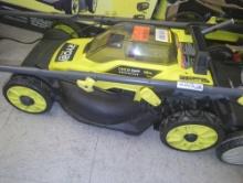 RYOBI (No Battery) ONE+ HP 18V Brushless 16 in. Cordless Battery Walk Behind Push Lawn Mower with