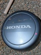 (BY) HONDA TIRE COVER, GRAY, UP HERE TO BE USED CONDITION