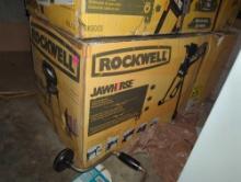 (GAR) ROCKWELL JAWHORSE PORTABLE WORKSTATION, TAPE SEALED BOX, APPEARS NEAR NEW.