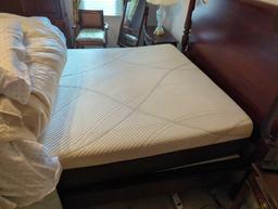 (MBR)FULL SIZE THERAPEDIC CRESSIDA MATTRESS, WITH EASE FULL SIZE BOX SPRING, COMES WITH REMOTE,