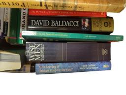 Assorted Collection of Reference Books Including 'A Dictionary of Contemporary American Usage',