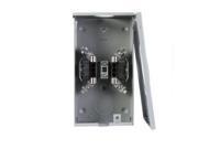 200 Amp 4 Jaw Horn Bypass Overhead Fed Meter Socket with 7/16 in. Barrel Lock Knockout