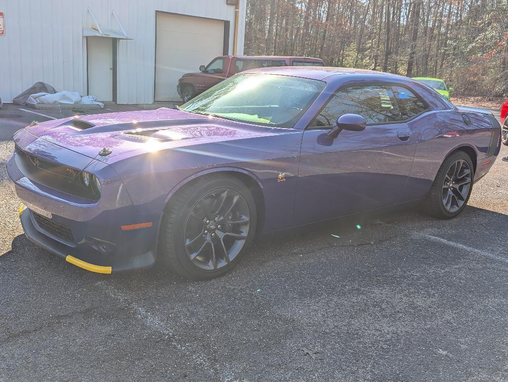 2023 Dodge Challenger R/T Scat Pac Plus - Plum Crazy, 13 Miles, VIN: 2C3CDZFJ0PH686248