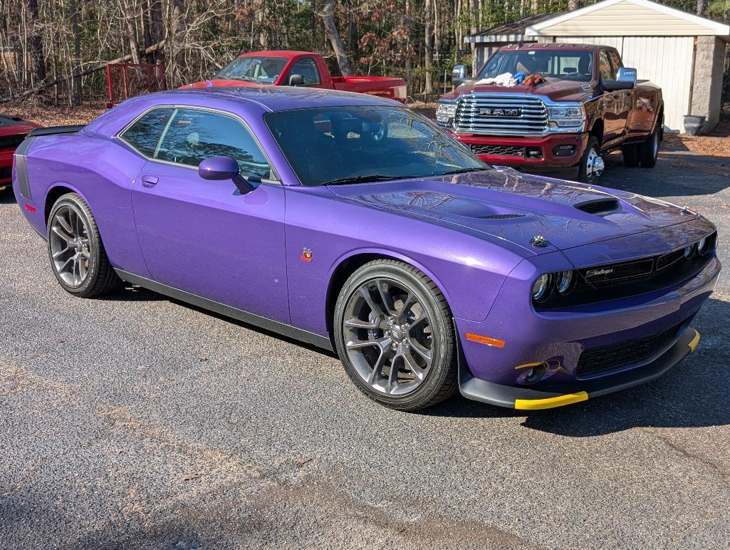 2023 Dodge Challenger R/T Scat Pac Plus - Plum Crazy, 13 Miles, VIN: 2C3CDZFJ0PH686248