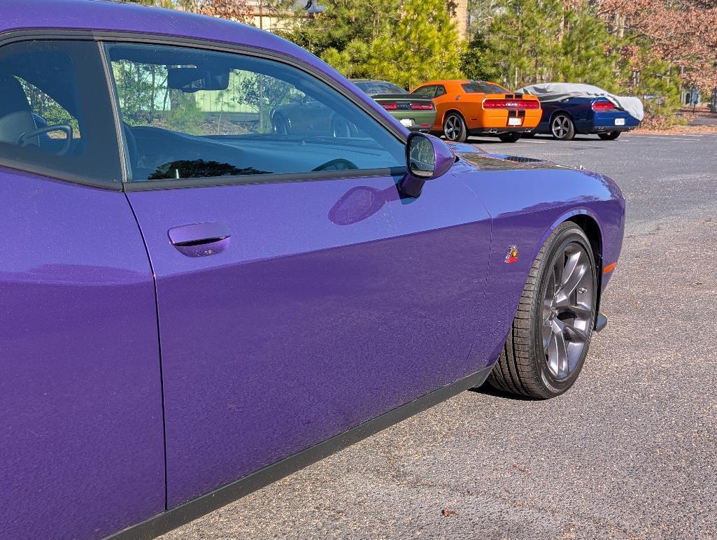 2023 Dodge Challenger R/T Scat Pac Plus - Plum Crazy, 13 Miles, VIN: 2C3CDZFJ0PH686248