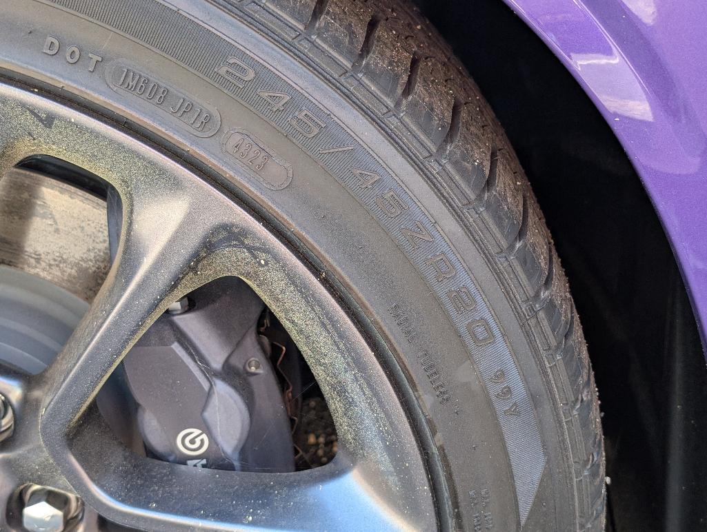 2023 Dodge Challenger R/T Scat Pac Plus - Plum Crazy, 13 Miles, VIN: 2C3CDZFJ0PH686248
