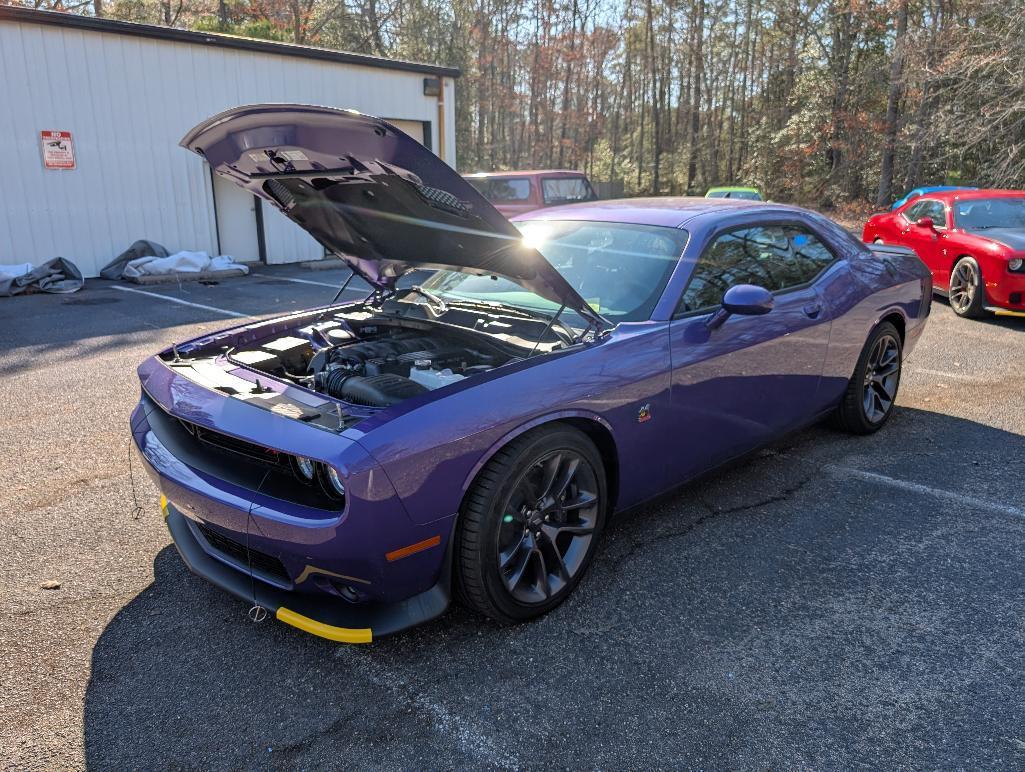 2023 Dodge Challenger R/T Scat Pac Plus - Plum Crazy, 13 Miles, VIN: 2C3CDZFJ0PH686248