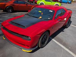2023 Dodge Challenger SRT Demon 170 - Tor Red, 11 Miles, VIN #2C3CDZL94PH101486
