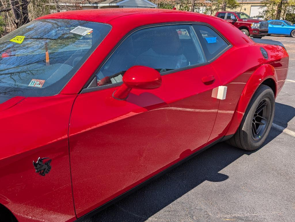 2023 Dodge Challenger SRT Demon 170 - Tor Red, 11 Miles, VIN #2C3CDZL94PH101486