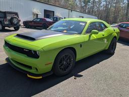2023 Dodge Challenger 170 Demon - Lime Lite, 13 Miles, VIN: 2C3CDZL99PH101483