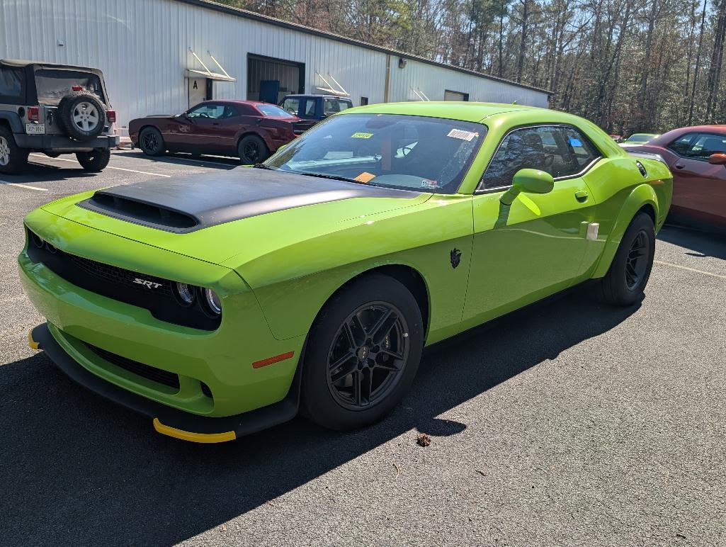 2023 Dodge Challenger 170 Demon - Lime Lite, 13 Miles, VIN: 2C3CDZL99PH101483