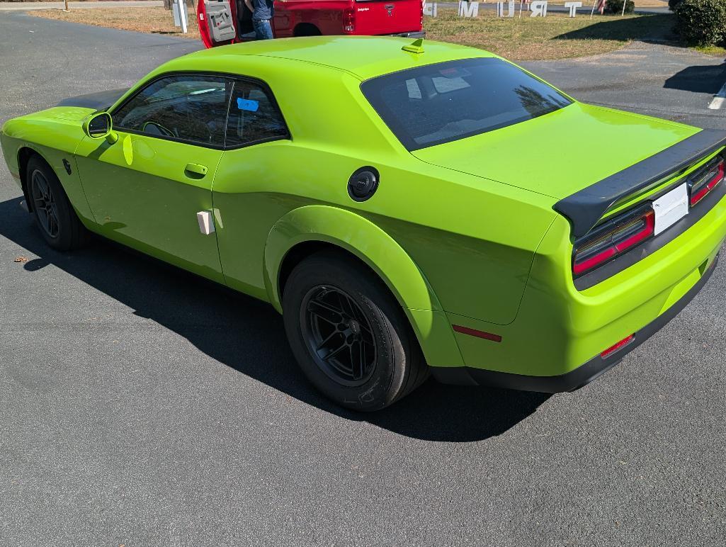 2023 Dodge Challenger 170 Demon - Lime Lite, 13 Miles, VIN: 2C3CDZL99PH101483