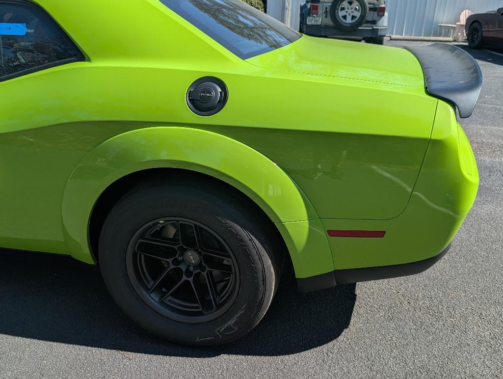 2023 Dodge Challenger 170 Demon - Lime Lite, 13 Miles, VIN: 2C3CDZL99PH101483