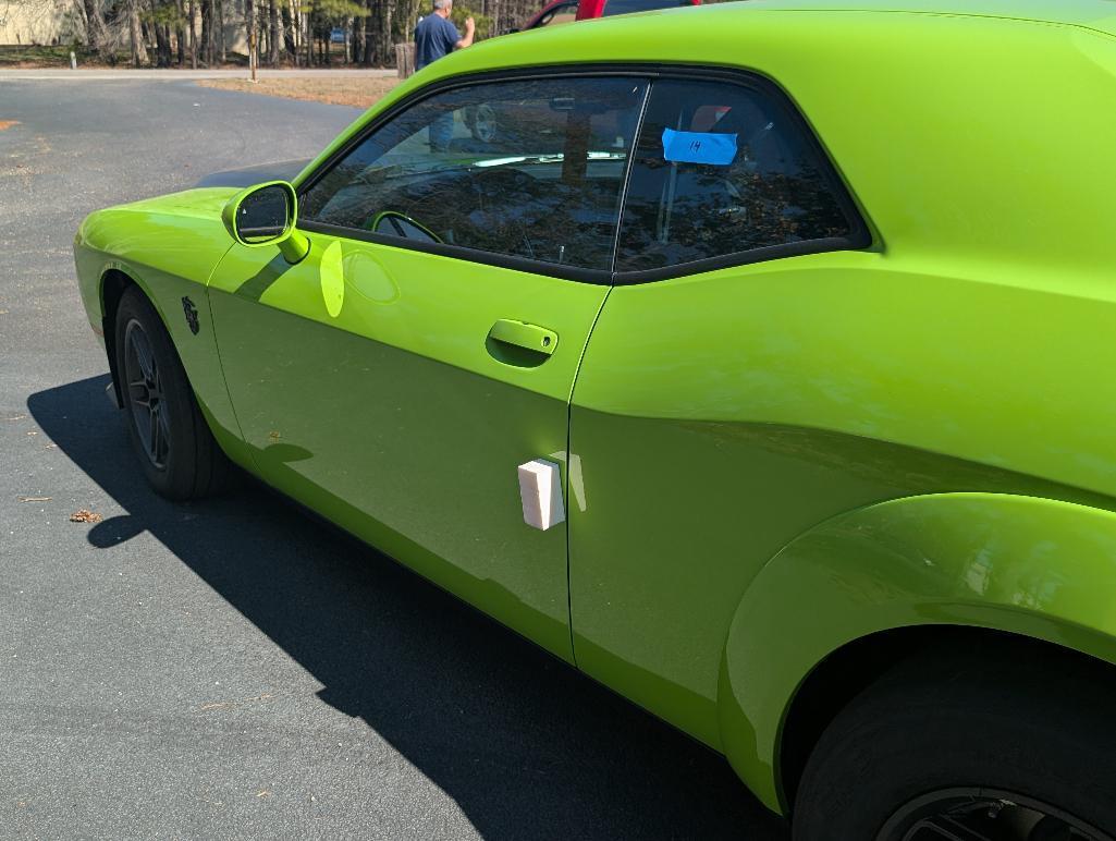 2023 Dodge Challenger 170 Demon - Lime Lite, 13 Miles, VIN: 2C3CDZL99PH101483