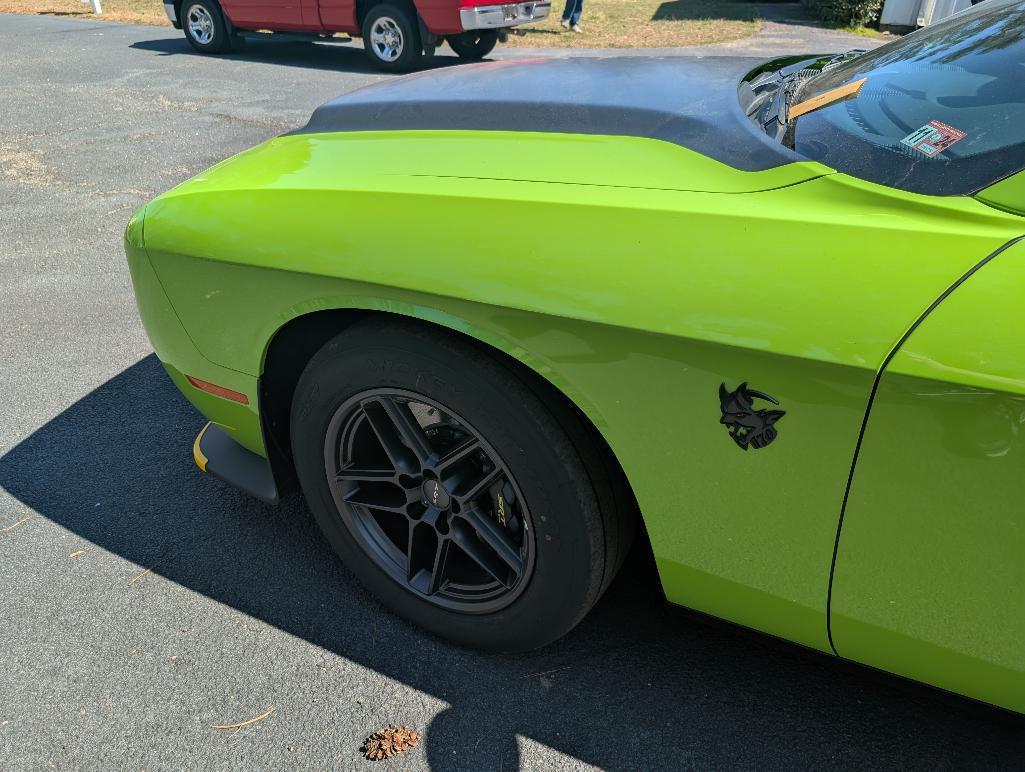 2023 Dodge Challenger 170 Demon - Lime Lite, 13 Miles, VIN: 2C3CDZL99PH101483