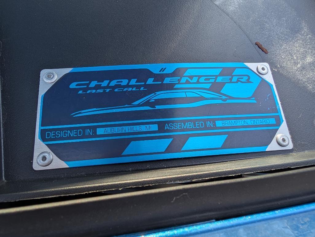 2023 Dodge Challenger 170 Demon - B- 5 Blue, 12 Miles, VIN: 2C3CDZL96PH102008