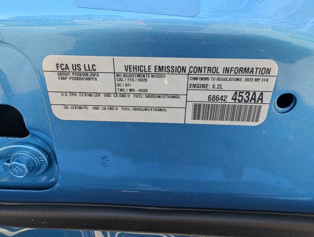 2023 Dodge Challenger 170 Demon - B- 5 Blue, 12 Miles, VIN: 2C3CDZL96PH102008