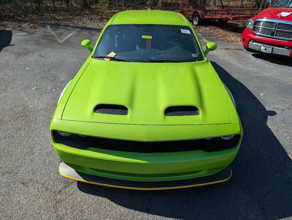 2023 Dodge Challenger SRT Hellcat Jailbreak 6- Speed Widebody - Limelite Green, 7 Miles, VIN: