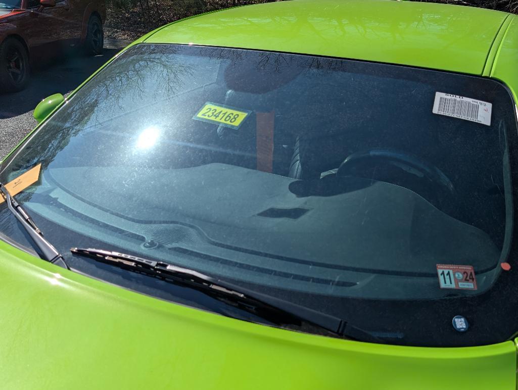 2023 Dodge Challenger SRT Hellcat Jailbreak 6- Speed Widebody - Limelite Green, 7 Miles, VIN: