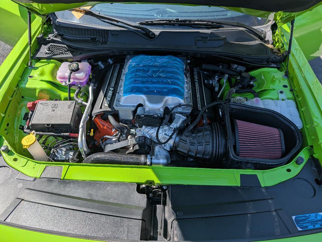2023 Dodge Challenger SRT Hellcat Jailbreak 6- Speed Widebody - Limelite Green, 7 Miles, VIN: