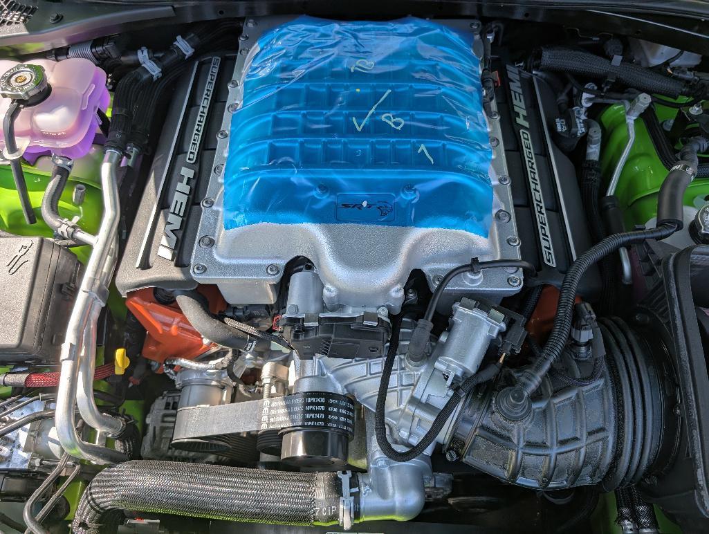 2023 Dodge Challenger SRT Hellcat Jailbreak 6- Speed Widebody - Limelite Green, 7 Miles, VIN: