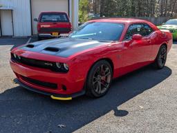 2022 Dodge Challenger Redeye Hellcat - Tor Red, Matte Black Hood & Trim, 516 Miles, VIN: