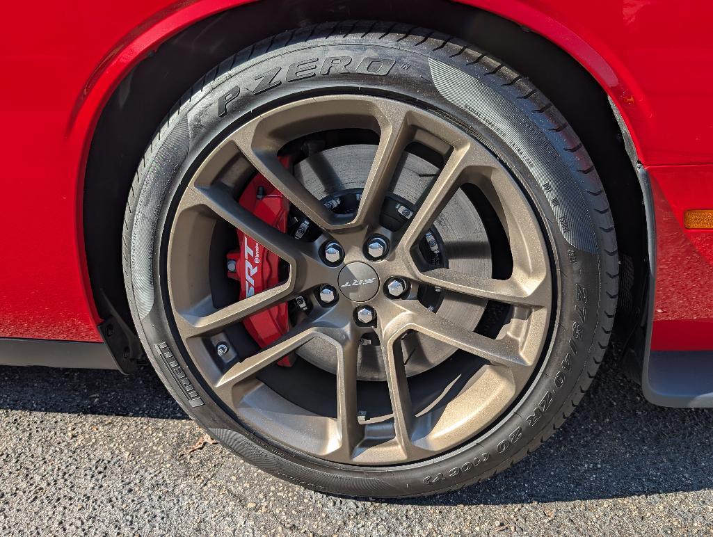 2022 Dodge Challenger Redeye Hellcat - Tor Red, Matte Black Hood & Trim, 516 Miles, VIN:
