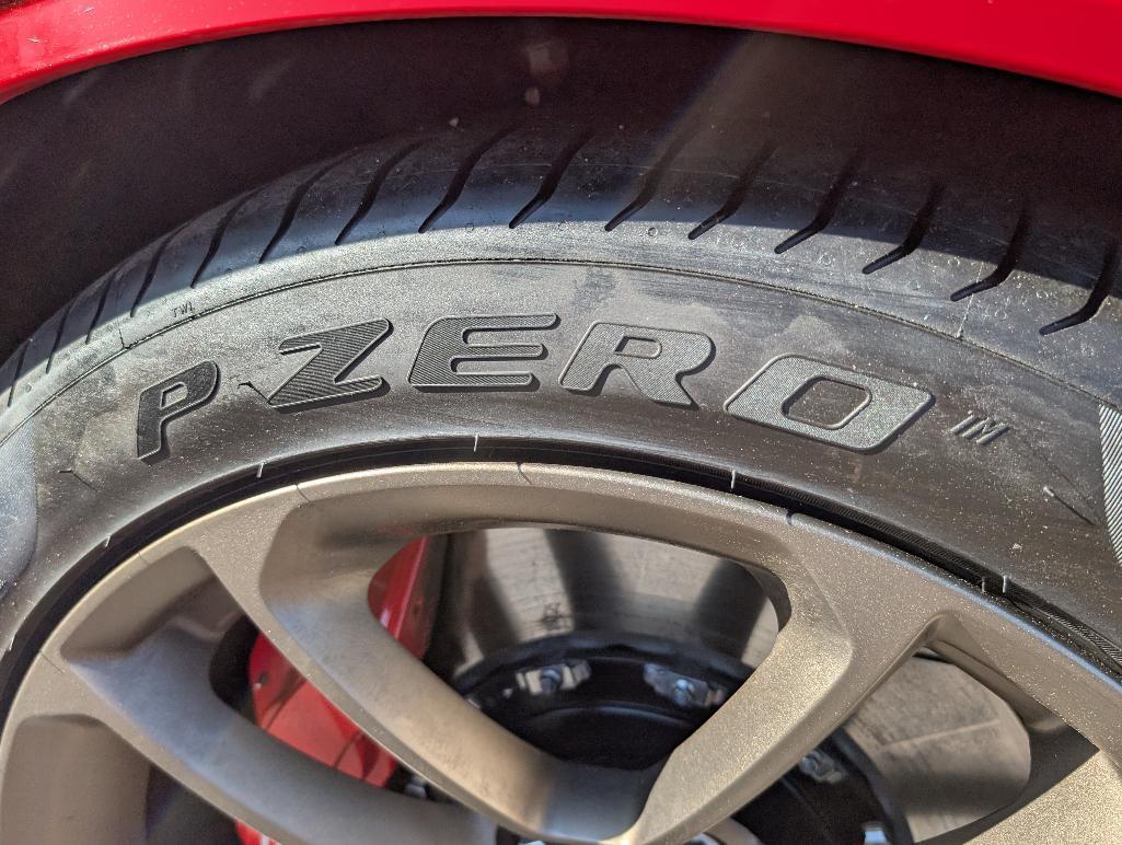 2022 Dodge Challenger Redeye Hellcat - Tor Red, Matte Black Hood & Trim, 516 Miles, VIN: