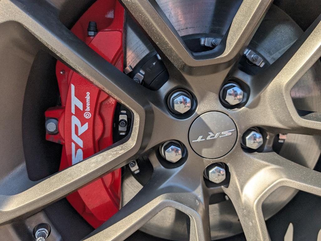 2022 Dodge Challenger Redeye Hellcat - Tor Red, Matte Black Hood & Trim, 516 Miles, VIN: