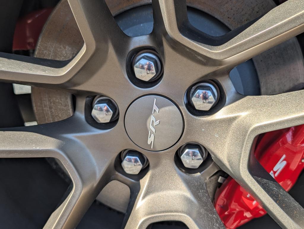 2022 Dodge Challenger Redeye Hellcat - Tor Red, Matte Black Hood & Trim, 516 Miles, VIN: