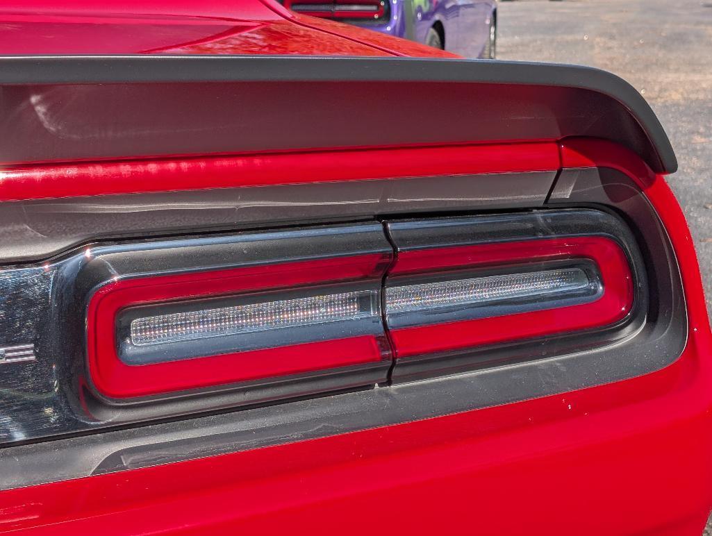 2022 Dodge Challenger Redeye Hellcat - Tor Red, Matte Black Hood & Trim, 516 Miles, VIN: