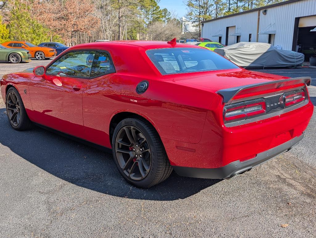 2022 Dodge Challenger Redeye Hellcat - Tor Red, Matte Black Hood & Trim, 516 Miles, VIN: