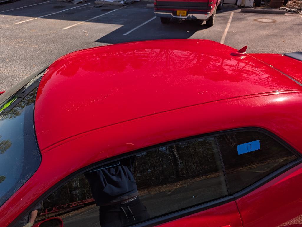 2022 Dodge Challenger Redeye Hellcat - Tor Red, Matte Black Hood & Trim, 516 Miles, VIN: