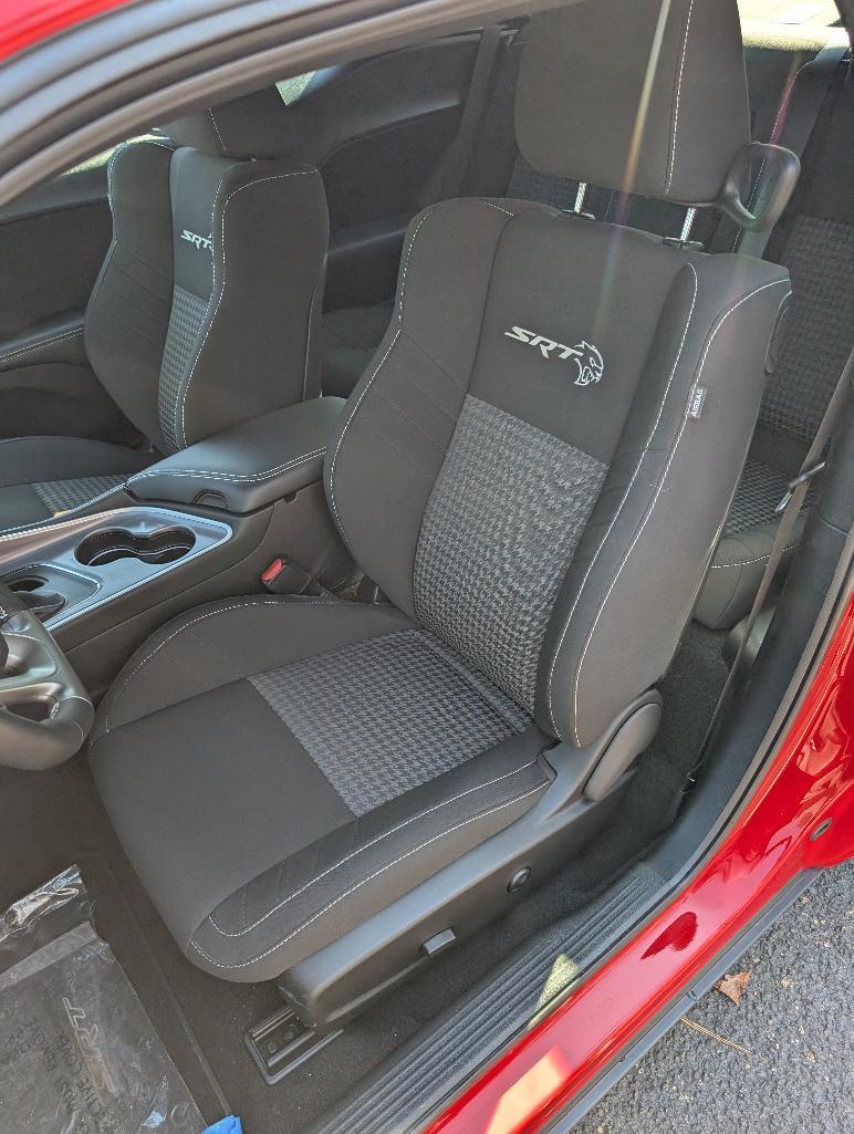2022 Dodge Challenger Redeye Hellcat - Tor Red, Matte Black Hood & Trim, 516 Miles, VIN: