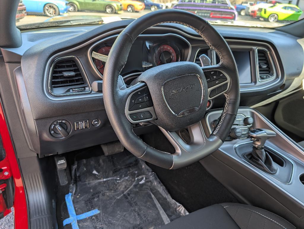 2022 Dodge Challenger Redeye Hellcat - Tor Red, Matte Black Hood & Trim, 516 Miles, VIN: