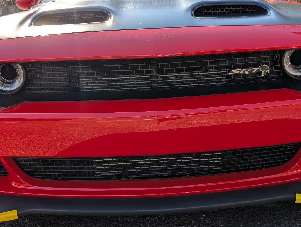 2022 Dodge Challenger Redeye Hellcat - Tor Red, Matte Black Hood & Trim, 516 Miles, VIN: