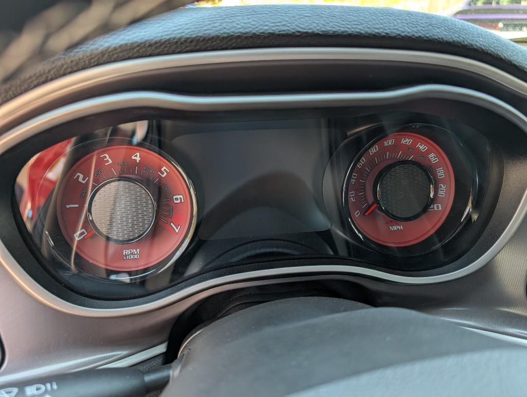 2022 Dodge Challenger Redeye Hellcat - Tor Red, Matte Black Hood & Trim, 516 Miles, VIN: