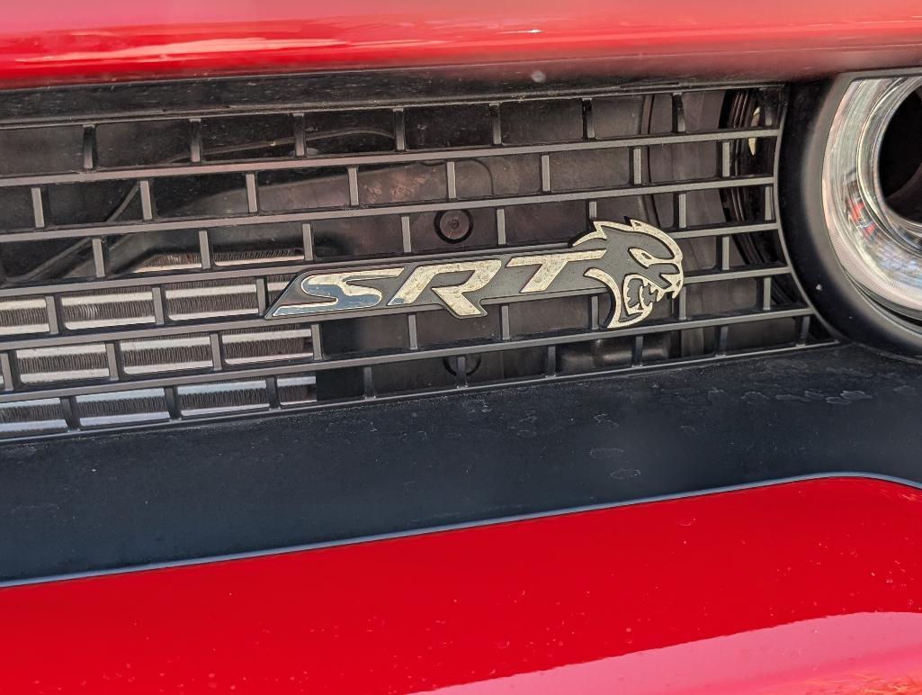 2022 Dodge Challenger Redeye Hellcat - Tor Red, Matte Black Hood & Trim, 516 Miles, VIN: