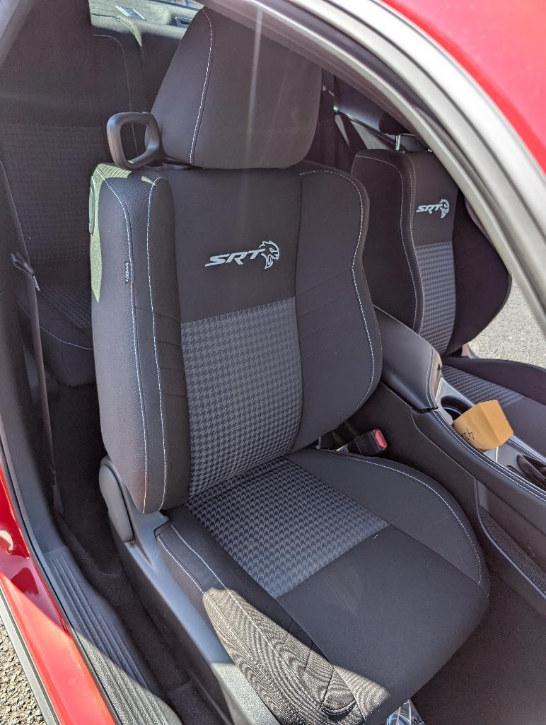 2022 Dodge Challenger Redeye Hellcat - Tor Red, Matte Black Hood & Trim, 516 Miles, VIN: