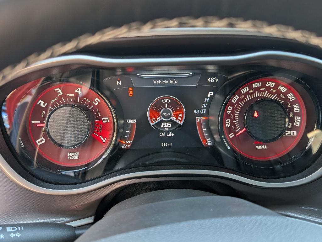 2022 Dodge Challenger Redeye Hellcat - Tor Red, Matte Black Hood & Trim, 516 Miles, VIN: