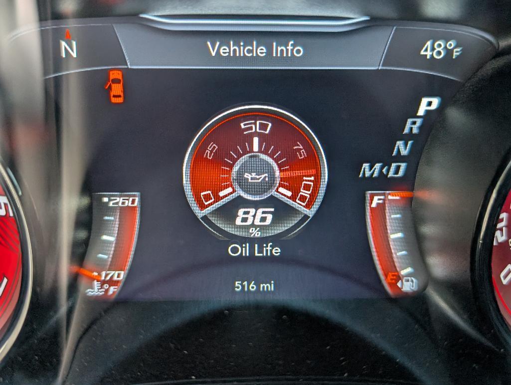 2022 Dodge Challenger Redeye Hellcat - Tor Red, Matte Black Hood & Trim, 516 Miles, VIN: