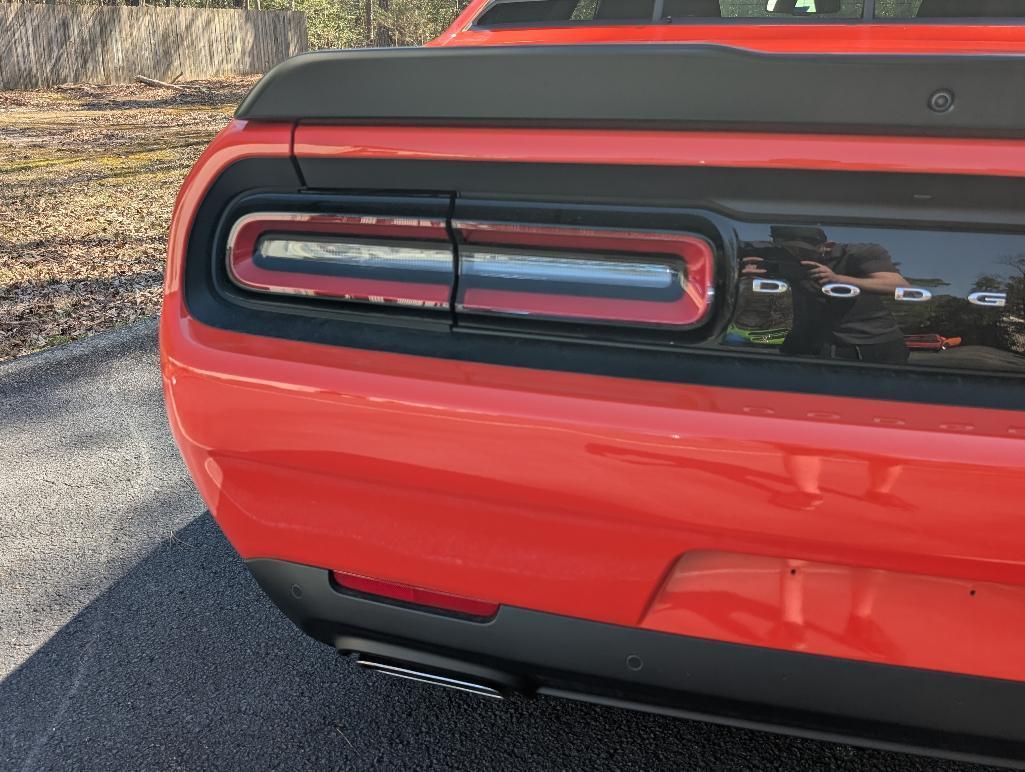 2023 Dodge Challenger 6- Speed Scat Pac - Go Mango with Shaker Hood, 1114 Miles, VIN: